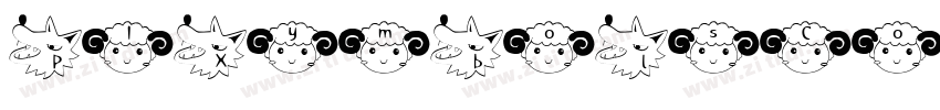 PIXymbolsCourex Bold字体转换